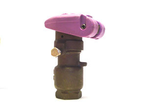 Purple quick coupler