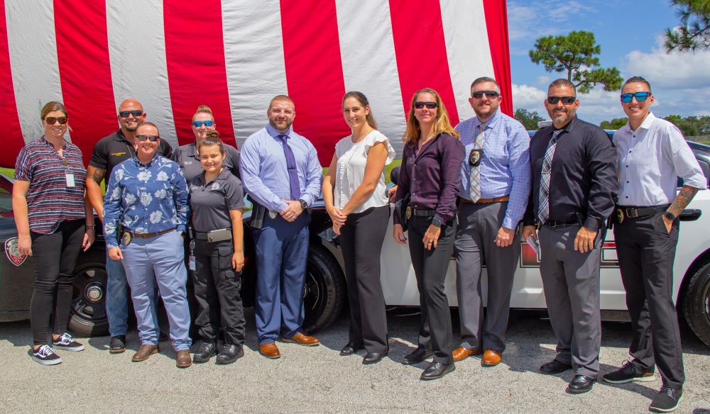 Criminal Investigations Division staff group picture
