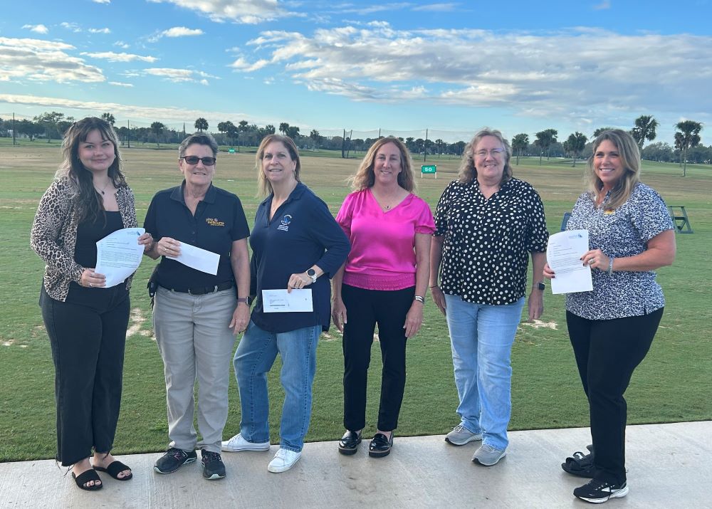 Parks and Rec and Streets employees with Excellence Awards