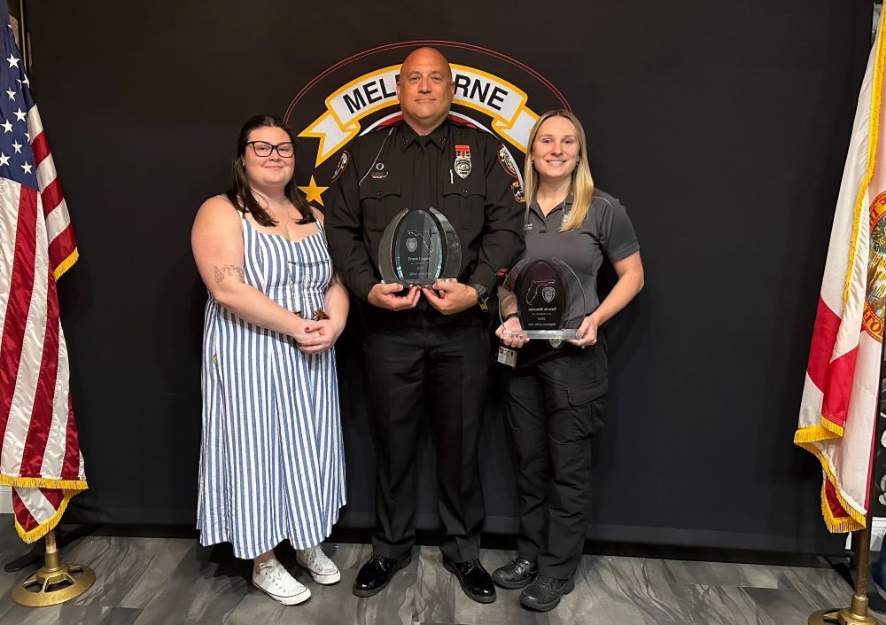Chelsea Johnson, Officer Frank LeGate, Valerie Houston